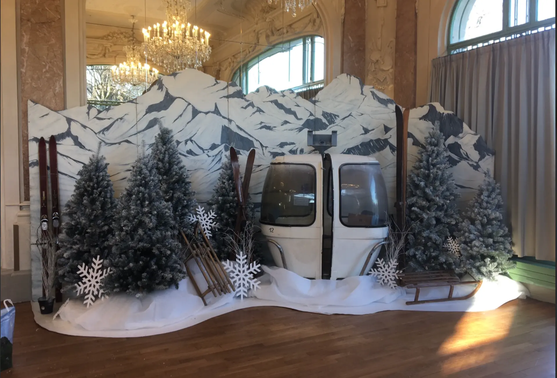 Libérateur d'idées-revêtement de sol pour événements