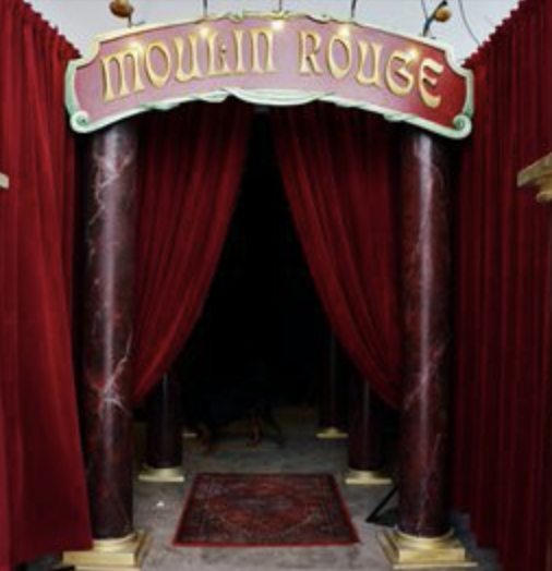 Pancarte "Moulin rouge" - 240cm