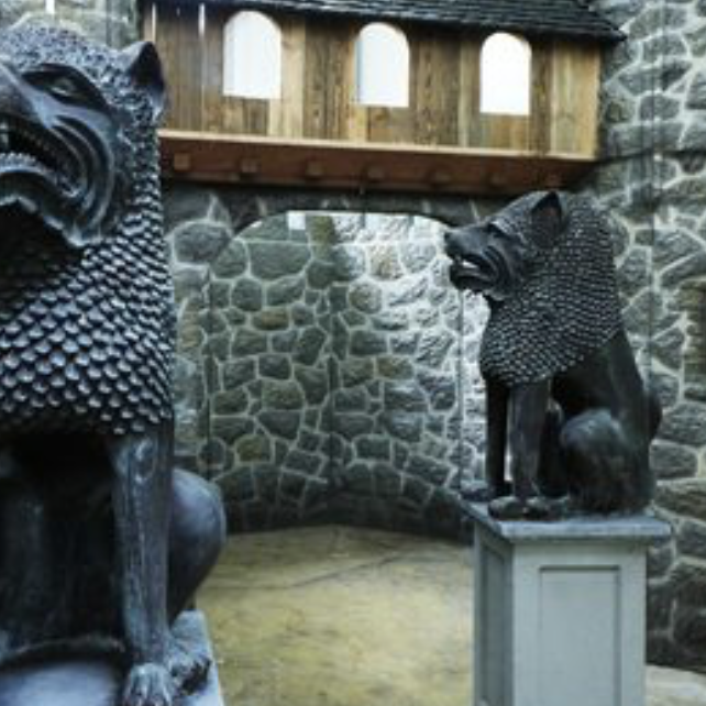 Statue lion - 108cm