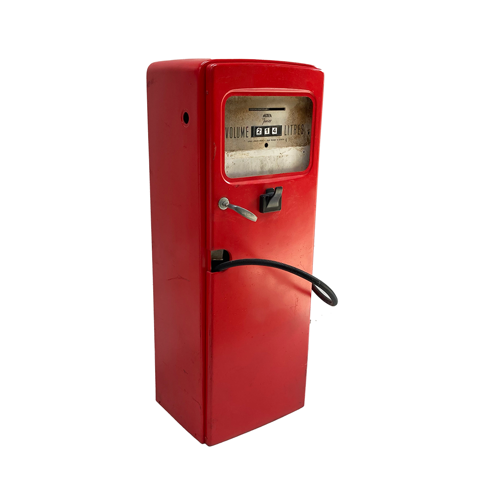 Pompe à essence rouge-125cm