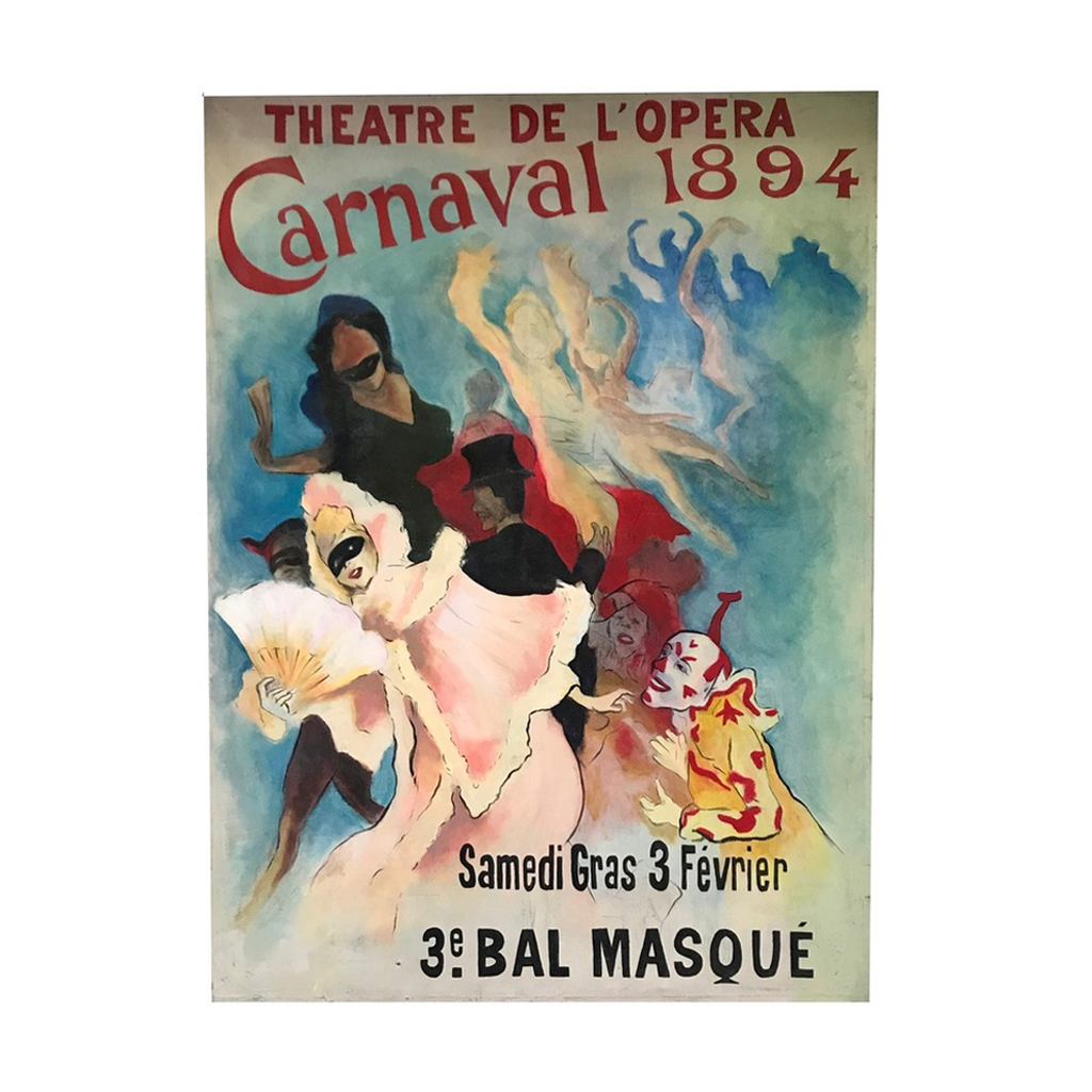Affiche Carnaval 1894 - 210cm