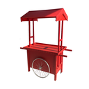 Chariot chinois rouge