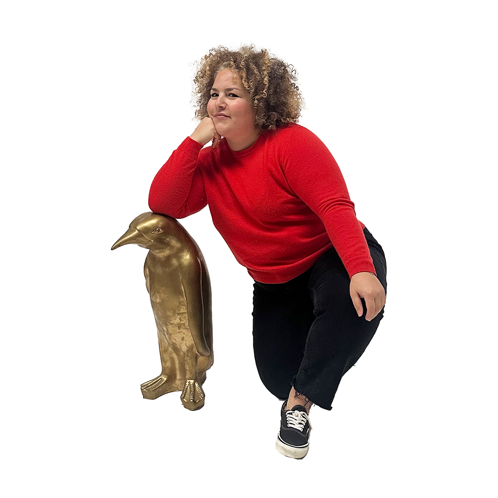 Pingouin coloré - 70cm