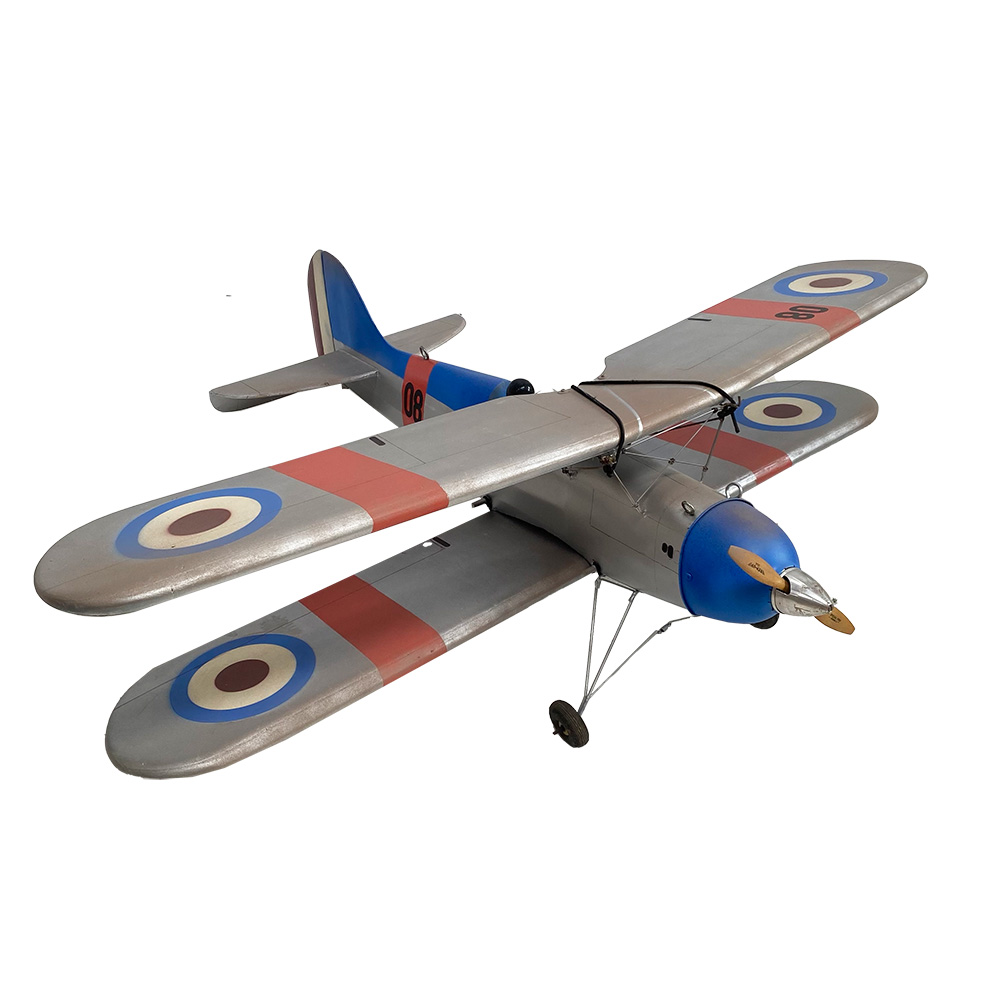 Avion Biplan vintage - 140cm