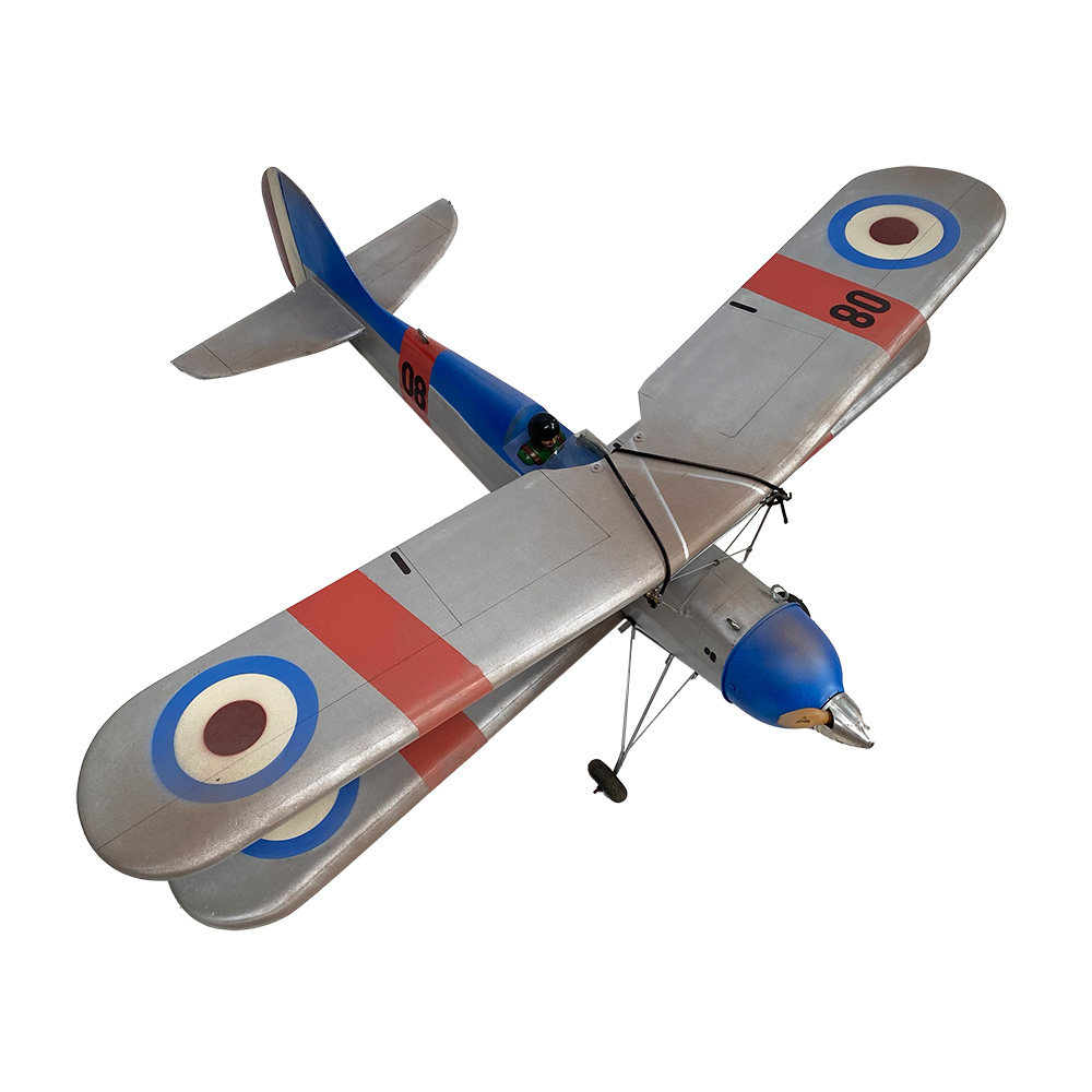Avion Biplan vintage - 140cm