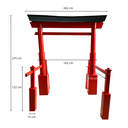 Porte japonaise - 280cm
