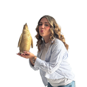 Petit pingouin (couleur au choix) - 30cm