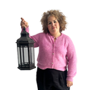 Lanterne noire orientale - 50cm