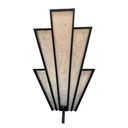 Paravent argenté - 200cm