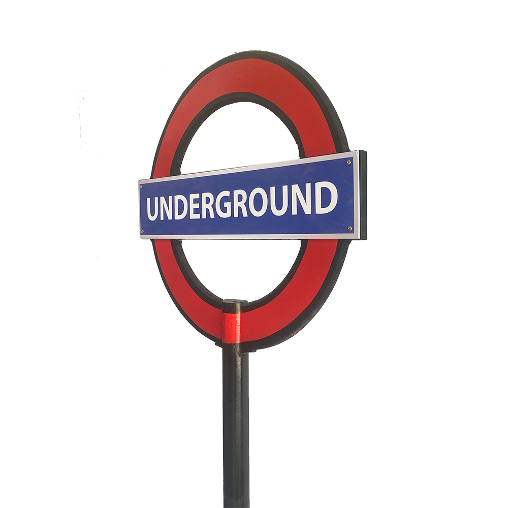 Panneau métro Londres - 240cm