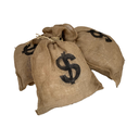 Sac d'argent BNB - 40cm