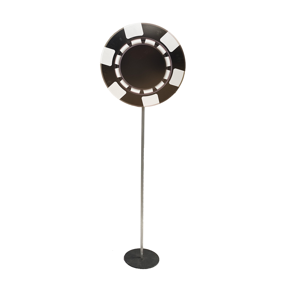 Jeton de casino sur totem