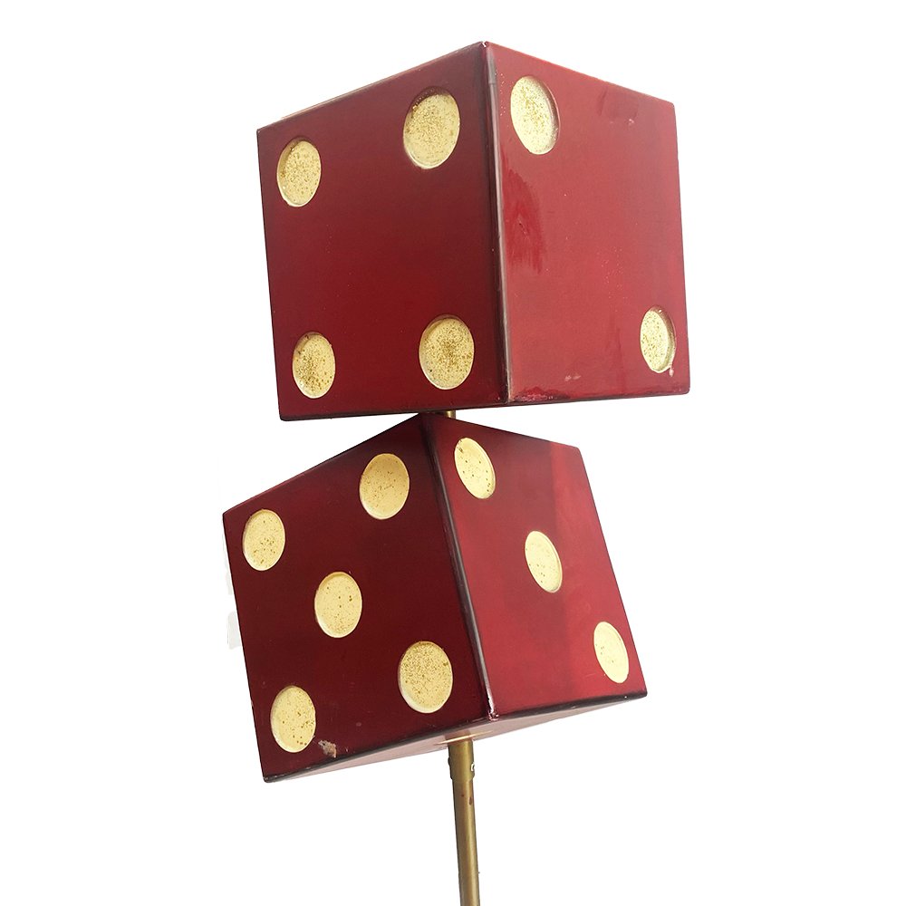 Totem Dés Rouges - 184cm