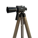 Caméra noire sur pied - 130cm