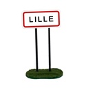 Panneau d'entrée de ville personnalisable
