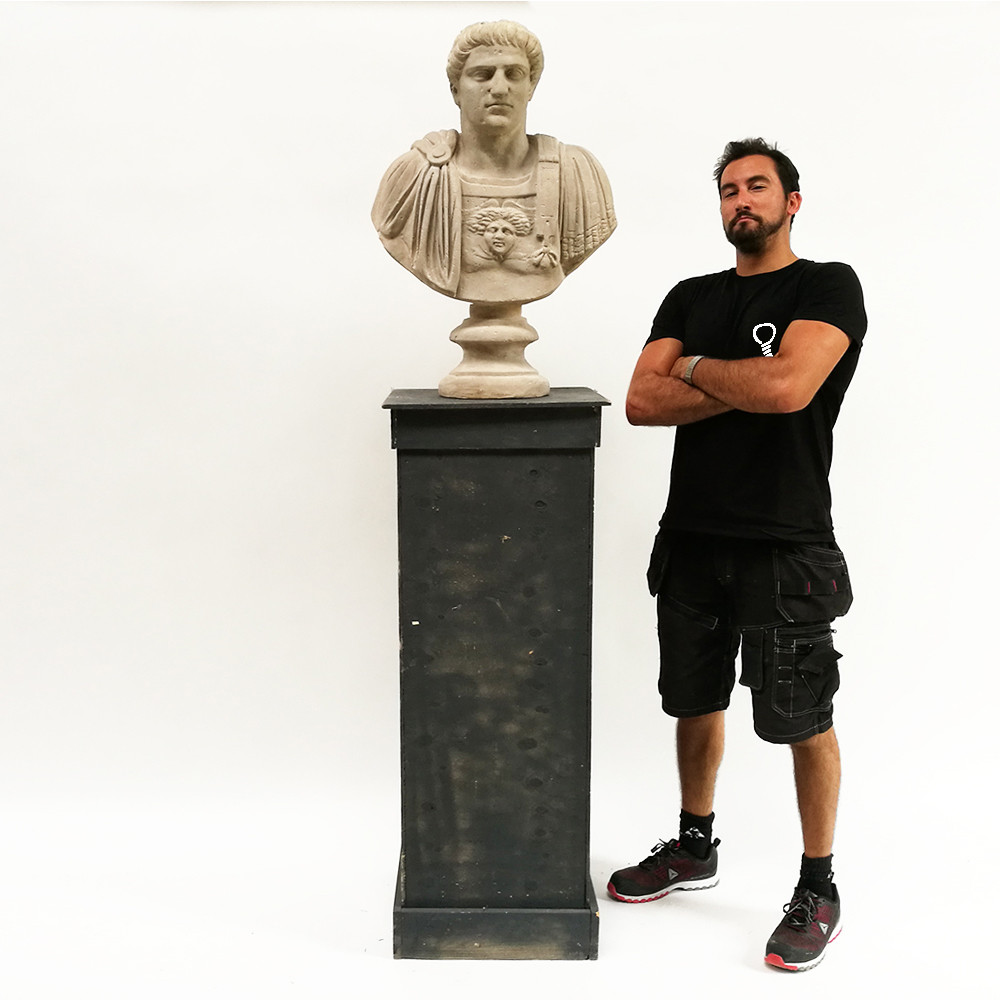 Buste César 80cm