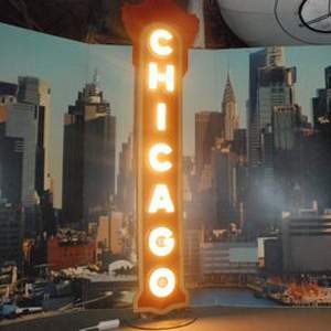 Néon lumineux "Chicago" - 283cm