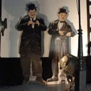 [loccin26] Panneau célébrité Oliver Hardy - 191cm