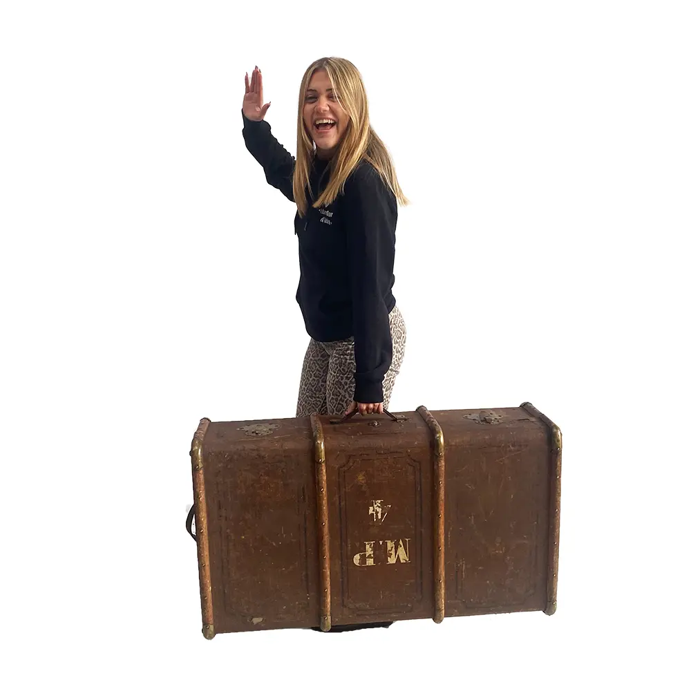 Valise / malle coloniale