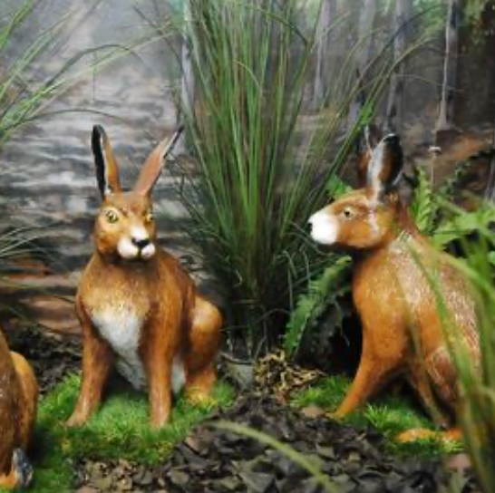 Lièvre assis - 66cm