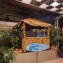 Cabane en bambou - 260cm