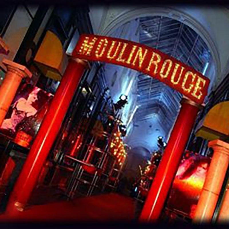 Pancarte "Moulin Rouge" - 245cm
