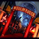 [locpar24] Pancarte &quot;Moulin Rouge&quot; 245cm