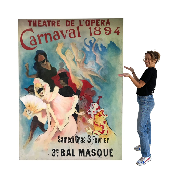 Affiche Carnaval 1894 - 210cm