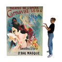 [locpar26] Affiche Carnaval 1894 - 210cm