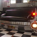 [locame3] Coffre voiture banquette Cadillac 105cm