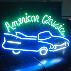 Néon "American Classic" Cadillac - 48cm