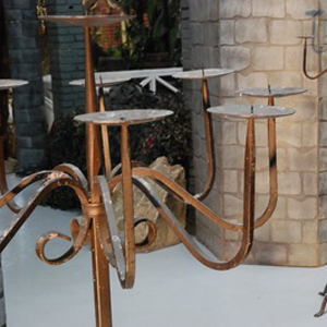 Chandelier en fer - 150cm