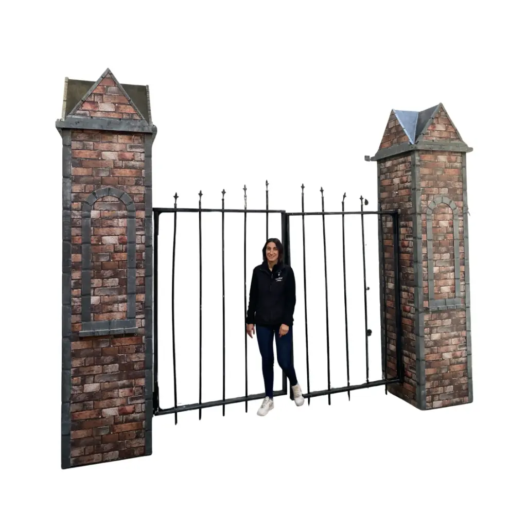 Portail d'entrée - 295cm