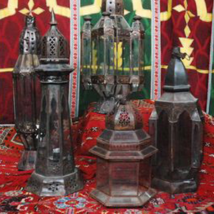 Lanterne marocaine de 46 à 74cm