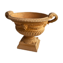 Vase ovale en terre cuite - 75cm