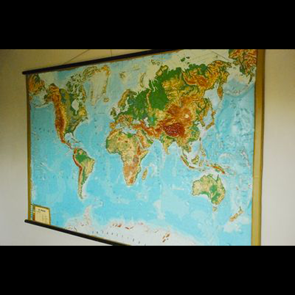 Carte du monde - 160cm
