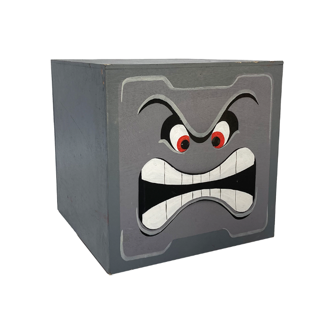 Cube Mario gris - 50cm