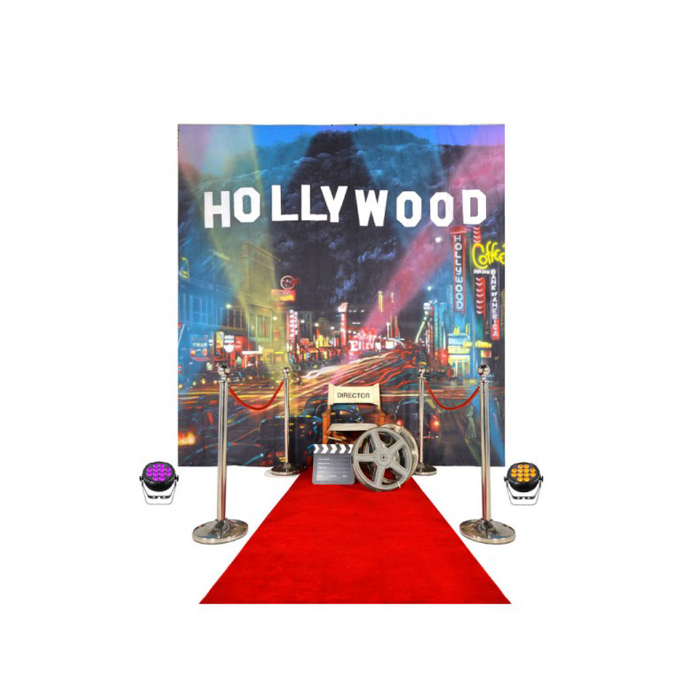 Pack de décoration Hollywood pour studio photo