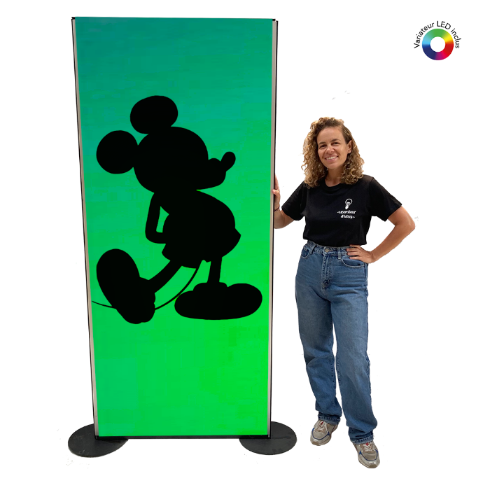 Panneau lumineux Mickey 3 - 200cm