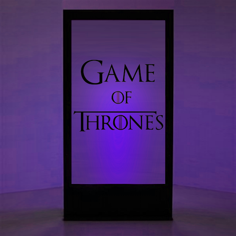 Panneau lumineux Game of Thrones - 200cm