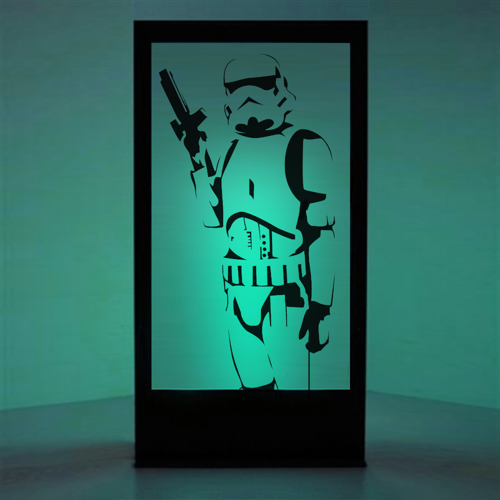 Panneau lumineux Stormtrooper - 200cm