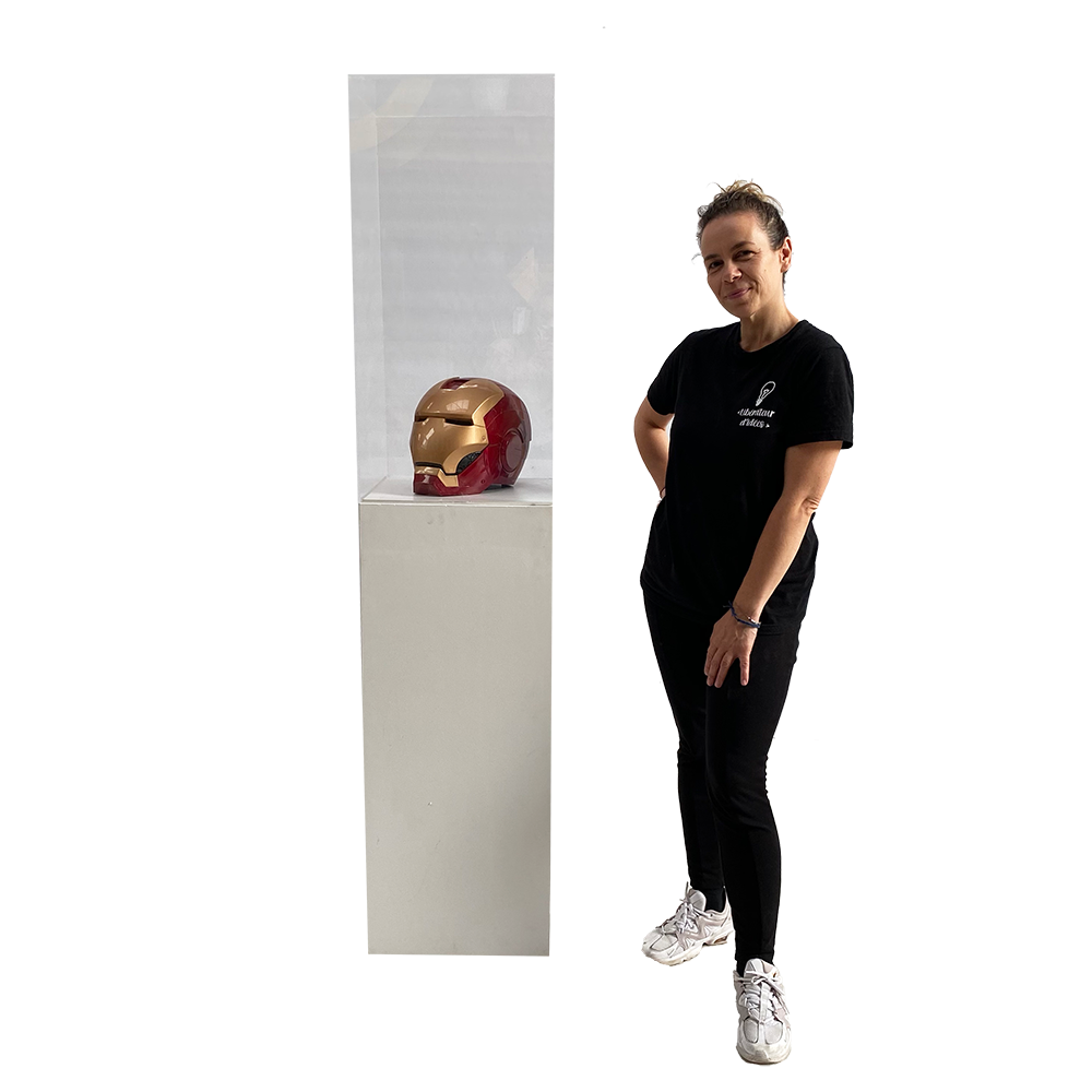 Vitrine collectionneur Iron man - 180cm