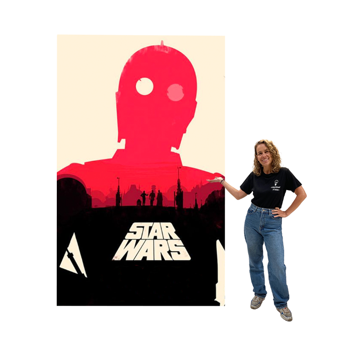 Affiche de film Star Wars (C3PO)