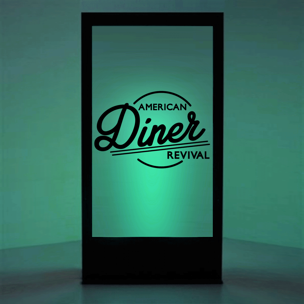 Panneau lumineux Diner -200cm