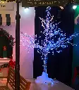 Arbre de glace lumineux blanc froid - 210cm