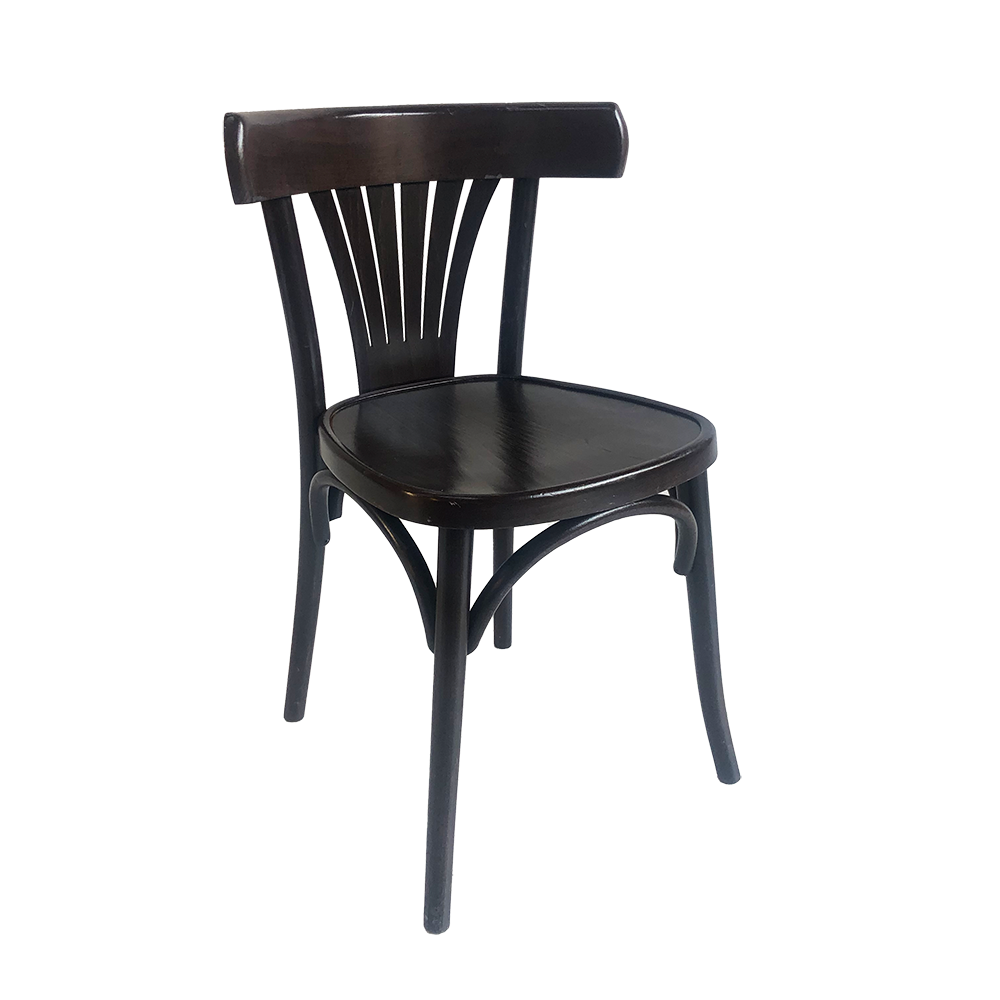 Chaise Bistrot bois -70 cm