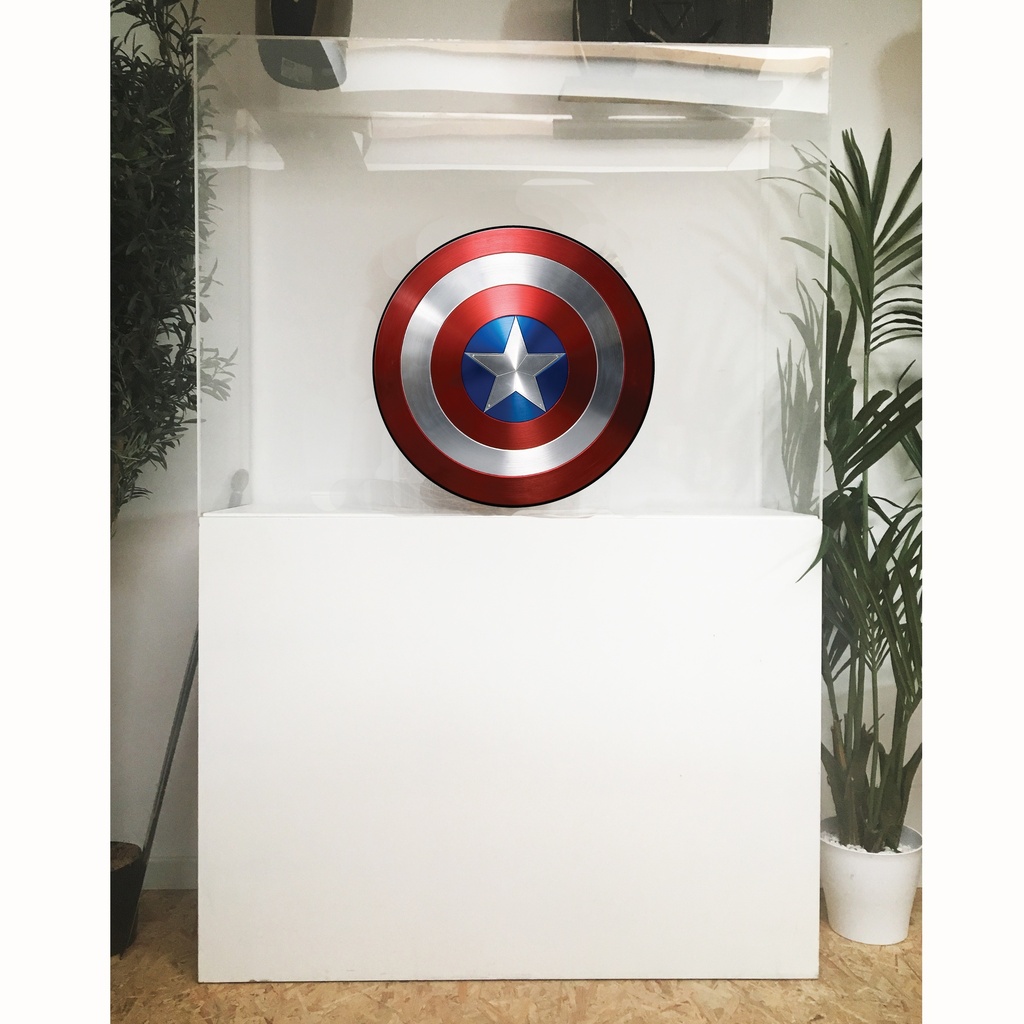 Vitrine Collectionneur Captain America - 180cm