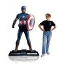 Personnage Captain America - 195cm