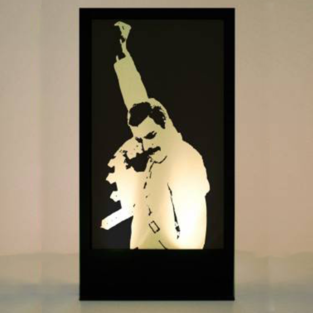 Panneau Lumineux Freddie Mercury - 200cm