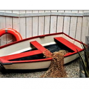 [locpla43] Barque rouge - 195cm